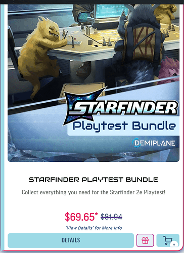 9-Playtest Bundle 69.65