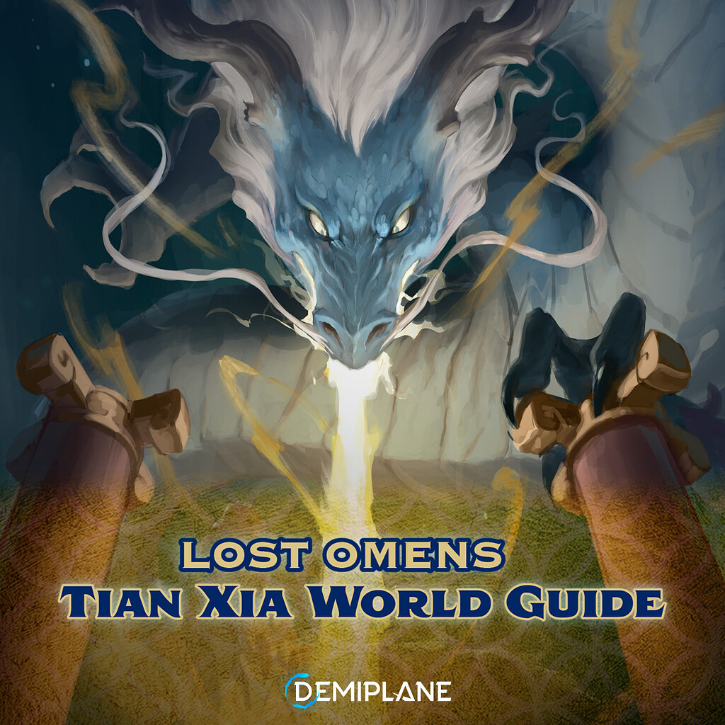 Lost Omens: Tian Xia World Guide - Pathfinder Nexus & Character Tools ...