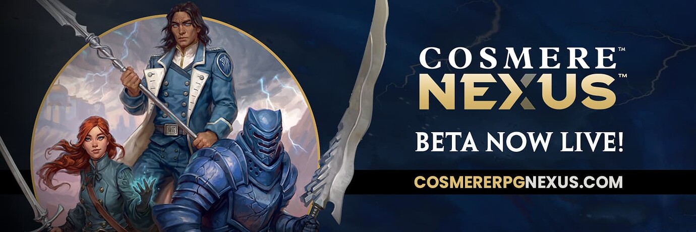 Cosmere NEXUS - Launch F.A.Q - Cosmere RPG Nexus & Character Tools ...