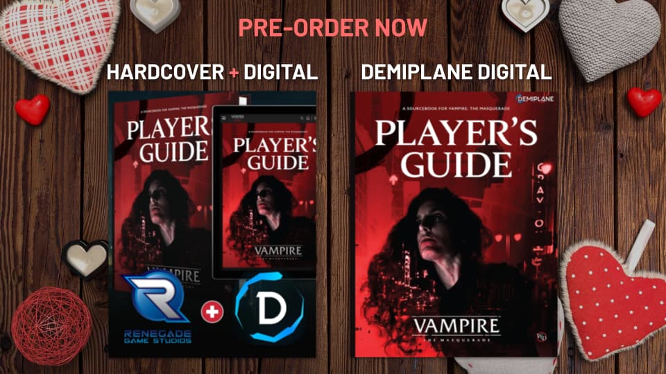 JUST ARRIVED: Players Guide : r/vtm